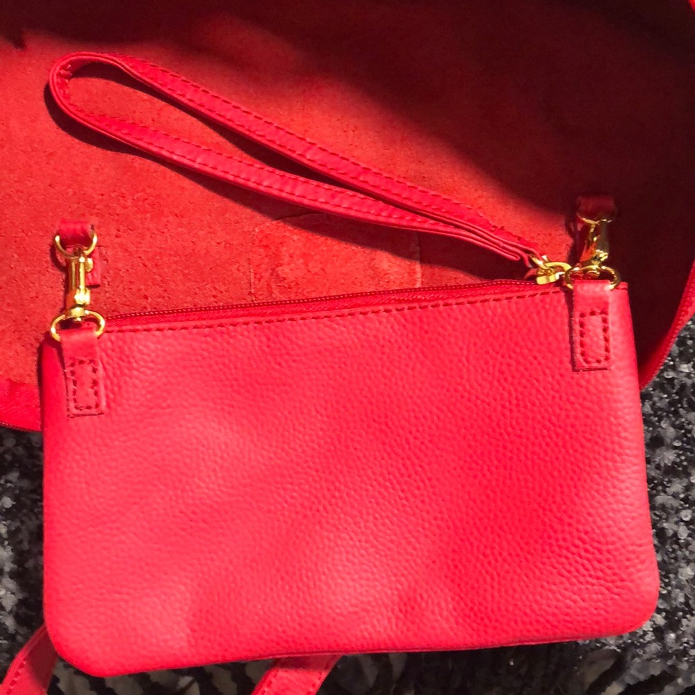 Joy Mangano Leather Tote Gem
